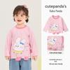 T-shirt a maniche lunghe Kaka Panda per bambini e bambine - Moda Primavera/Autunno