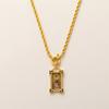 Bohemian Style, Generous Card, Tarot Card Necklace, Women's Sun, Moon, Demon's Eye Necklace, Gold-plated and Color Preserved