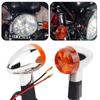 AHL Motorcycle Turn Signal, 12 V, Left and Right 2 Pieces, Set of 2,