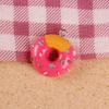 Handgefertigte Harz-Donut-Anhänger: DIY Schmuck Schlüsselanhänger und Ohrring Zubehör