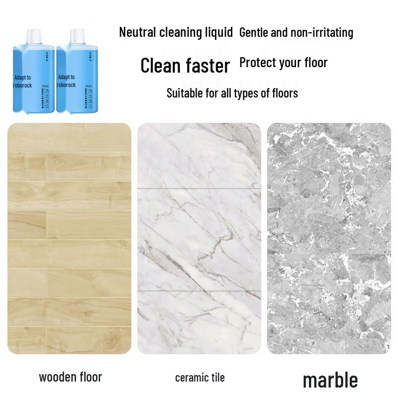 SiboRun Floor Cleaner for Roborock Robot Vacuums