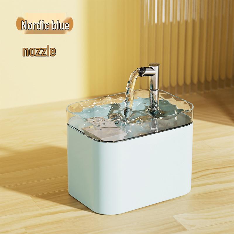 Automatic Cat & Dog Drinking Fountain with Filtered Flowing Water