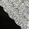 Lace Floral Triangle Scarf Women French Vintage Style Head Wrap Hair Band Waist Tie Lightweight Breathable Cotton