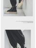Men's Retro High-Top Canvas Shoes - Autumn Thick-Soled, Casual Style