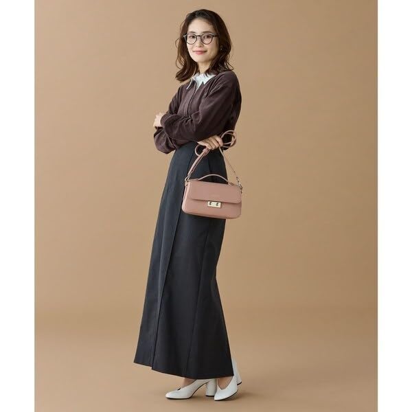 Lacoste Official Leather Shoulder Bag NF5099PHN8100 Champs-Élysées