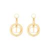 Earrings Women's Gold E1525MTGRS-D301
