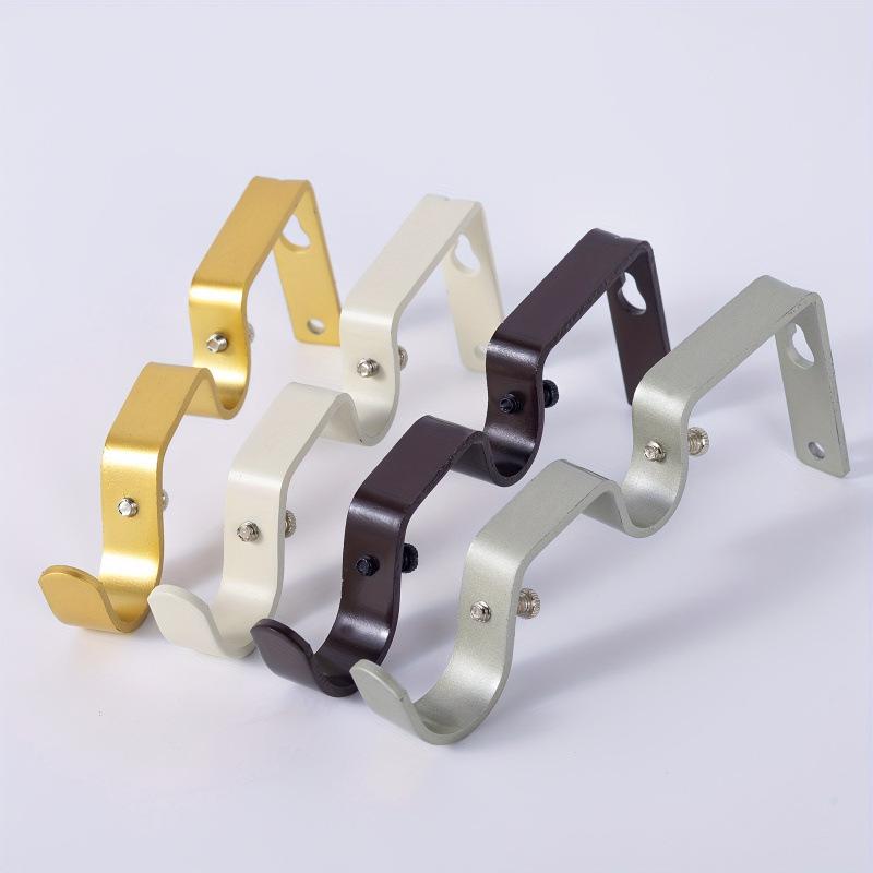 

2026 Double Bracket Curtain Rod for 1-Inch Rods 2 pieces