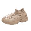 Mesh Knitted Boys Girl's Sneakers Slip On Comfortable Children Sport Shoes Spring Autumn Anti Slip Soft Kids Running Shoes