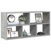 VidaXL Wall Shelf Concrete Grey 100x25x50 Cm Engineered Wood 853275