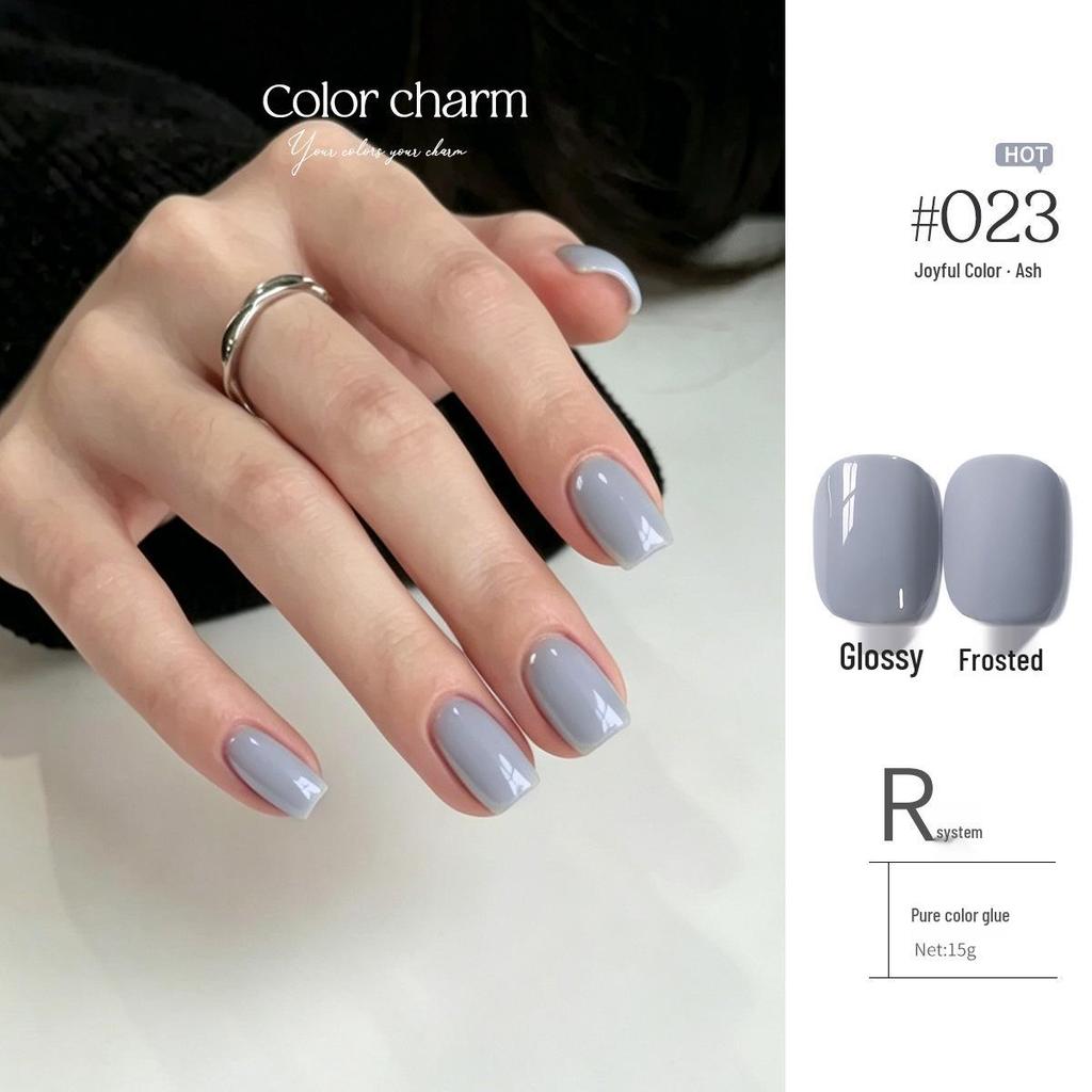 KaSi UV Gel Nail Polish - Autumn/Winter Pure Translucent Nude, Large Capacity, One Bottle One Color.