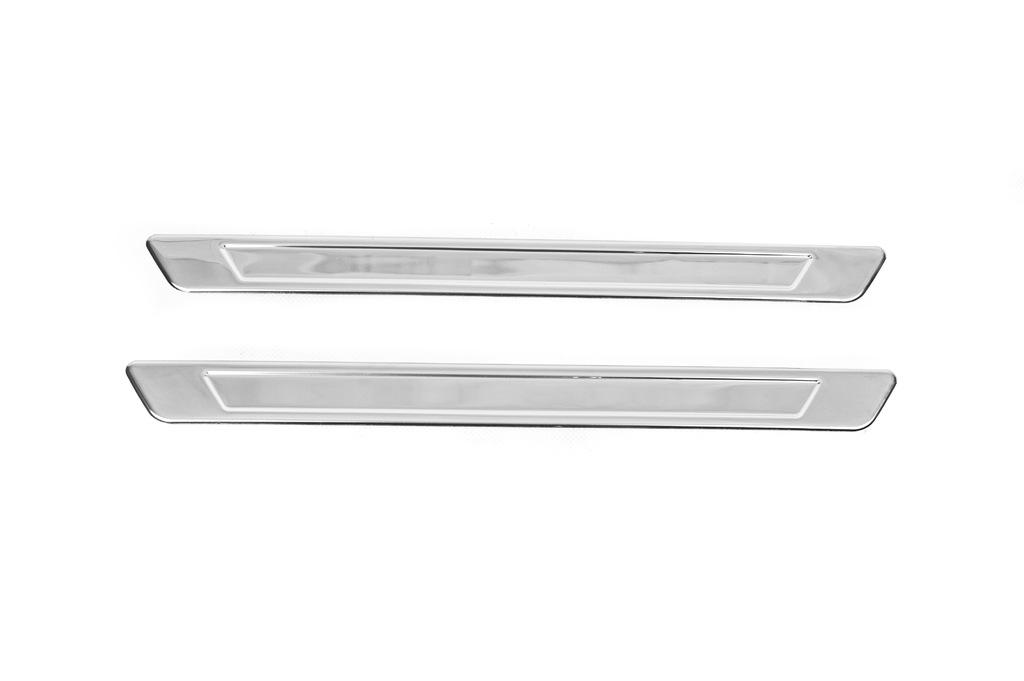 

Door sills Carmos (2 pcs, stainless steel) for Opel Grandland X
