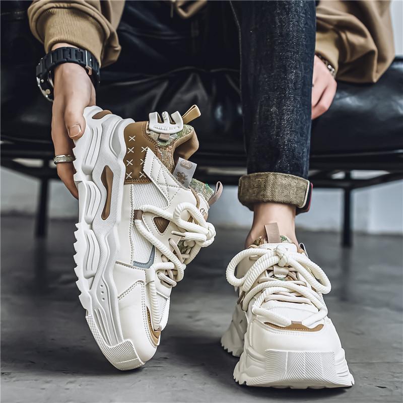 Dad Shoes Men s Trendy Versatile Thick Sole Height Increasing Niche Youth Sports Breathable Casual 40