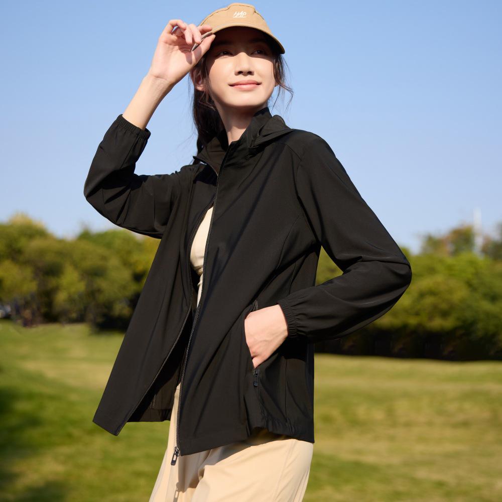 Men's Ice Silk Sun Protection Suit with Detachable Hood - Breathable UV Resistant Outerwear for Women and Men