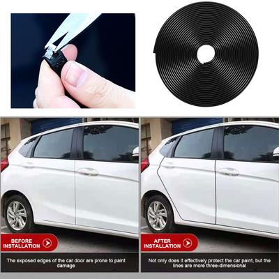 5/10m Car Door Anti Collision Strip Universal Bumper Trim Edge Protector Strip Waterproof Car Guard Styling Strip for Auto