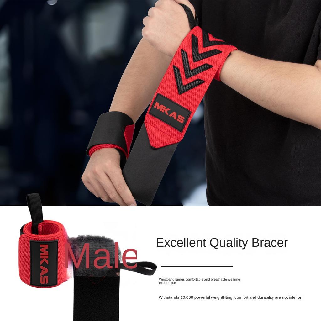 1 pereche de brățări de fitness premium pentru suport pentru încheietura mâinii. Protejează încheietura mâinii în timpul antrenamentelor de gimnastică Ideale pentru deadlift intens de presa pe bancă