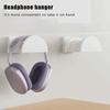 Universal Adhensive Headphone Stand Wall-Mounted Space Saving Earphone Display Stand Headphone Hook For Gaming Headsets 1Pc