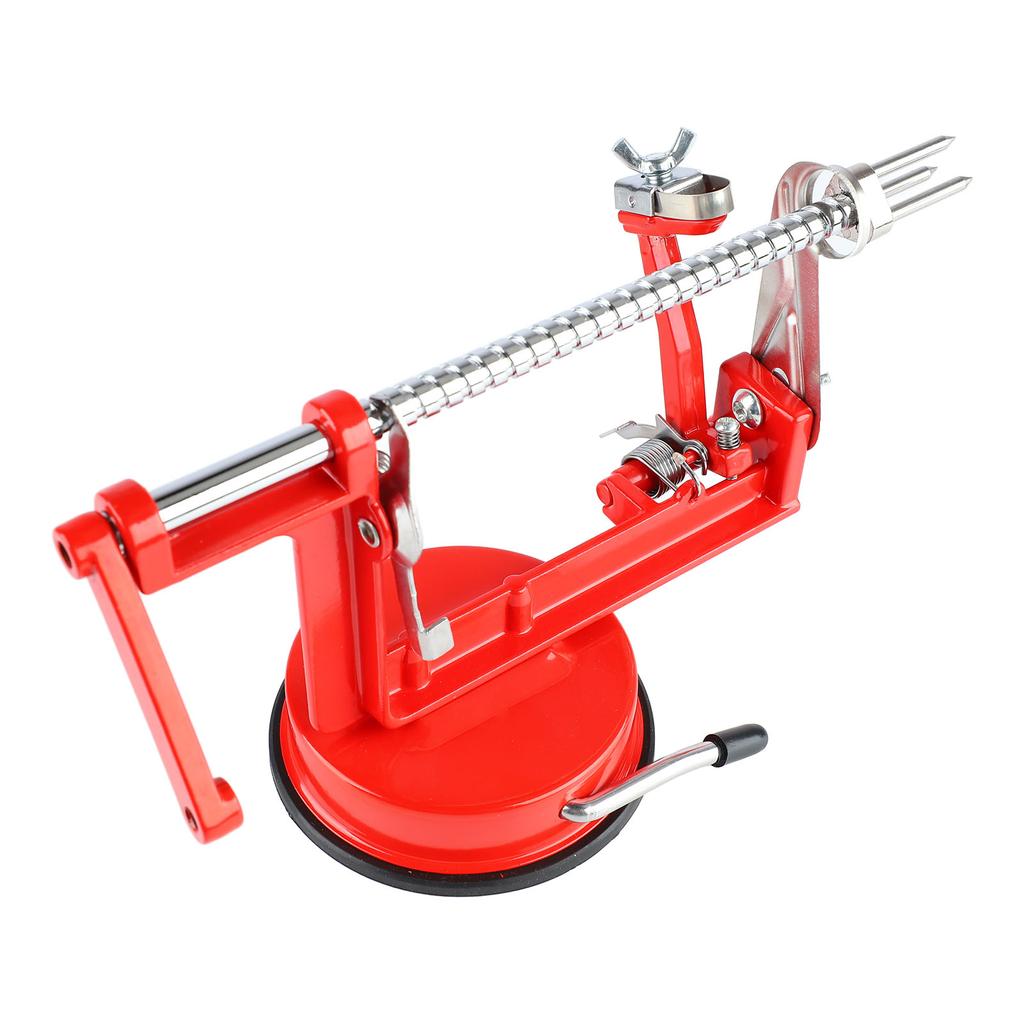 3 In 1 Potato Peeler Corer Spiral Cutter Tool 304 Blade Hand Cranking Potato Peeler for Kitchen