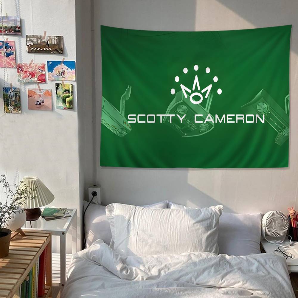 SScotty Logo CCameron Chart Tapestry Home Decoration hippie bohemian decoration divination Wall Hanging Home Decor