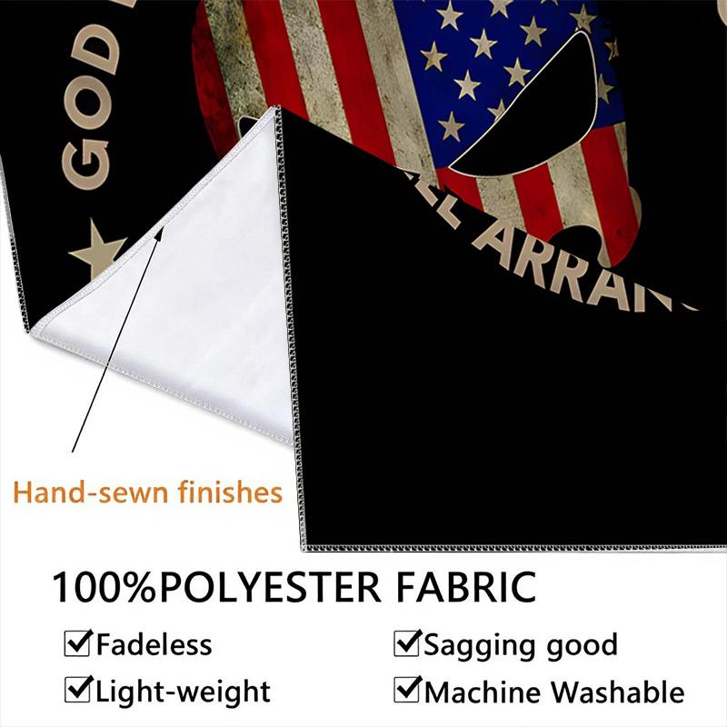 Patriotic American Flag Skull Tapestry Wallmounted Background Cloth Wall Covering Decoration Homestay Soft Decoration Tapestry