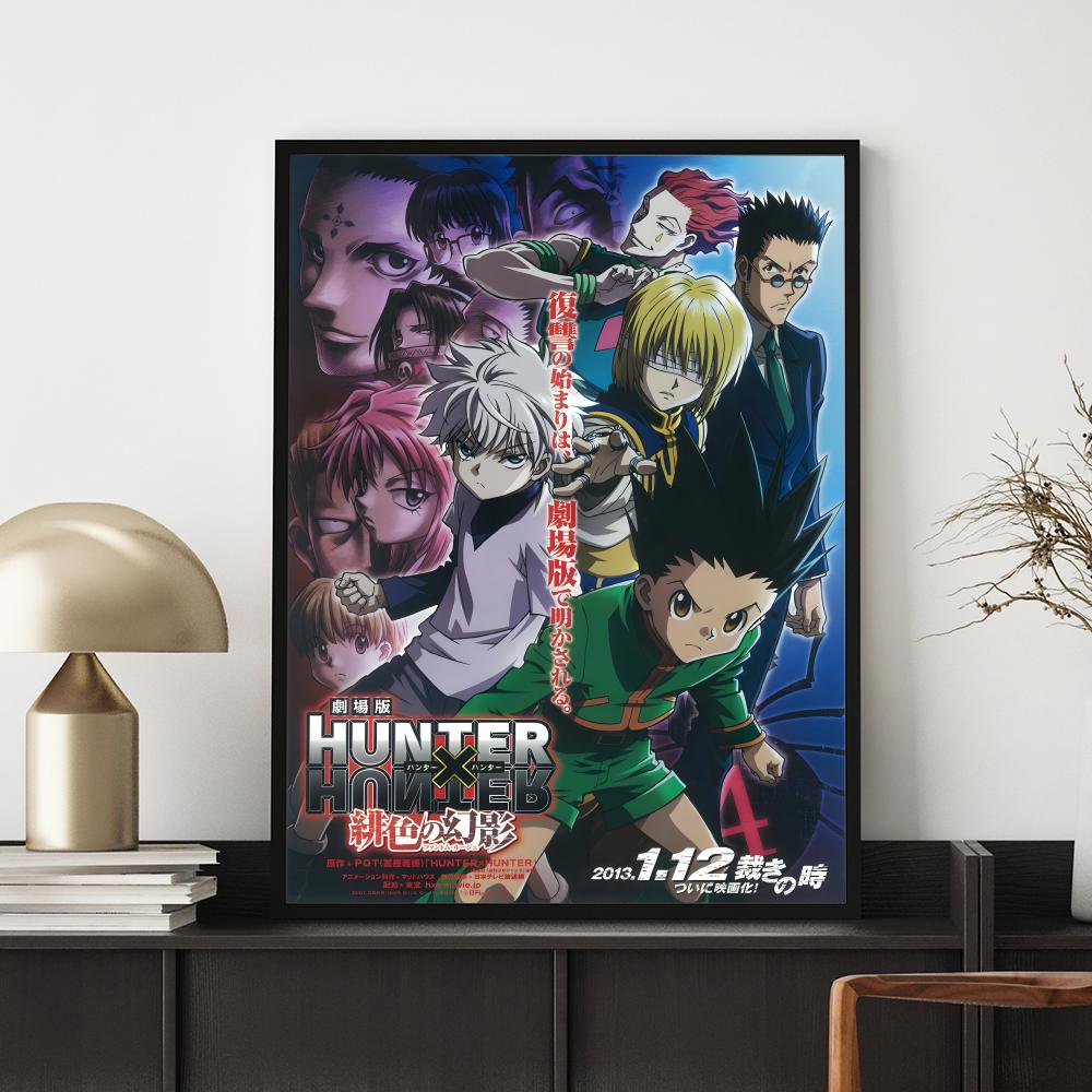 Stylish Hhunterxhunterful Poster Waterproof Self-Stick | Durable Decor | Ideal For Bedroom, Kitchen & Entryway