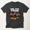 Ne Yo Akon 2026 New Night Like This Tour Maglietta Moda Casual Top per Uso Quotidiano Leggermente Traspirante Hip Hop Streetwear