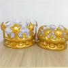 Aufblasbare Kinderkrone Unisex PVC Wiederverwendbar Cosplay Kinderkrone Dekoration für Party Auftritt Kleine Größe