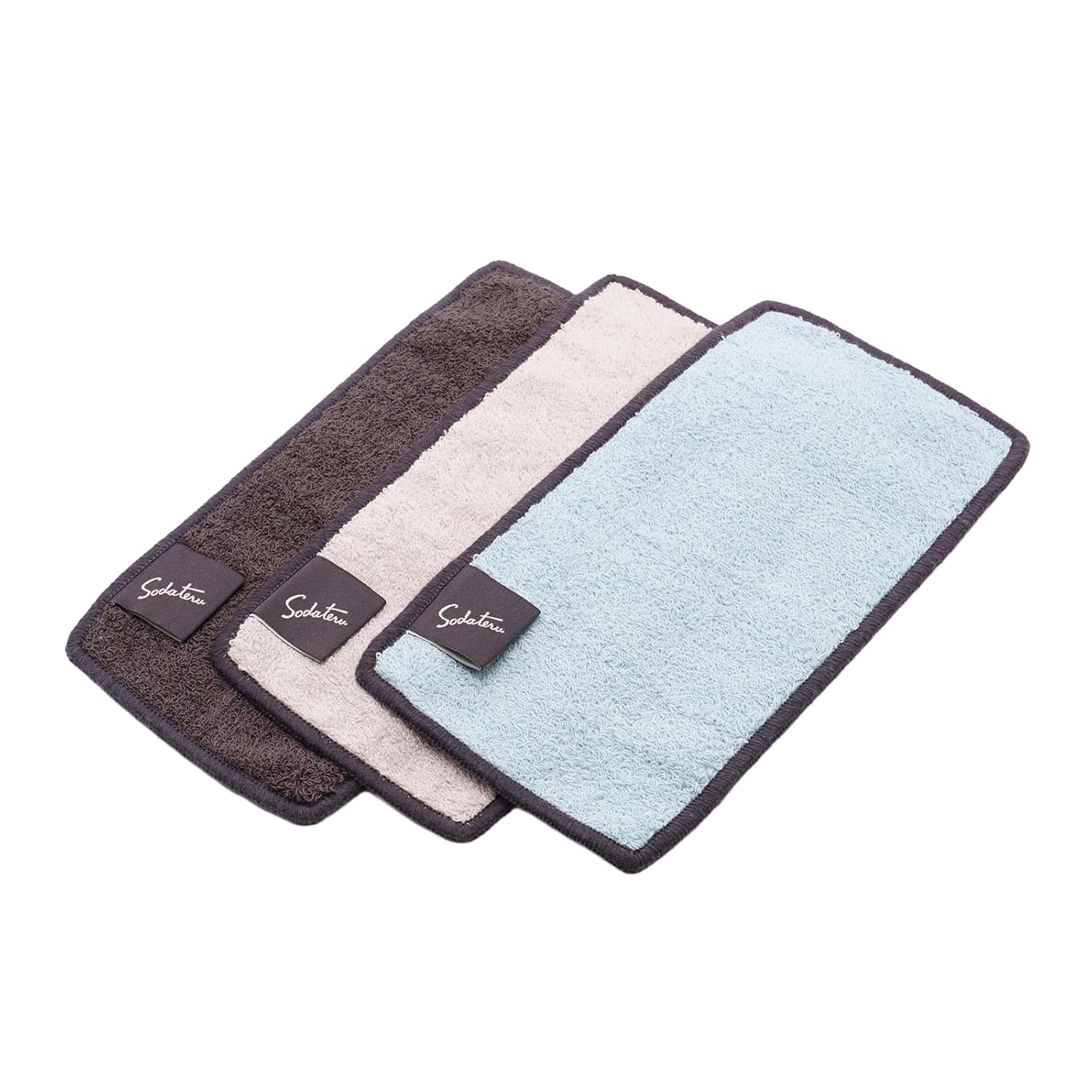 Growing Towel OUTLET Half Hand Towel 25 x 25 Cotton Half Hand 3-Piece Set, cm, 100% (3 Colors, Towel, 3-Piece Set)