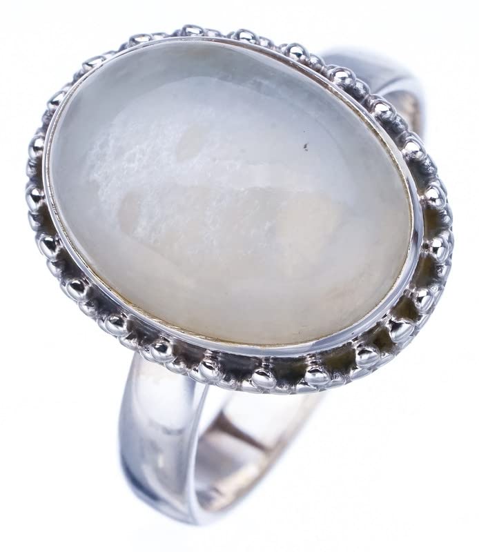 

StarGems® Natural Cats Eye Handmade 925 Sterling Silver Ring 10 F2475