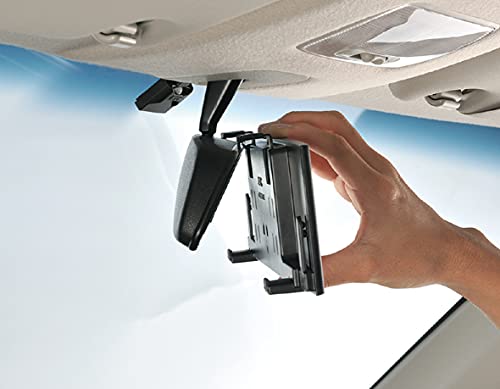 Carmate Car Rearview Mirror, Vertical Wide 290mm [2.8x Field of View] High Reflectivity Mirror for Minivans and SUVs M42