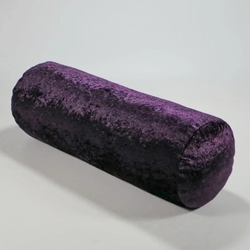 12x40cm Round Removable Washable Lumber Cushion Pillow Bed Roll Cushion Head Leg Back Support Light Travel Column Pillow