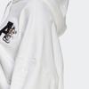 adidas Originals Disney Print Letter Pullover Hoodie Women Tops White HL9055