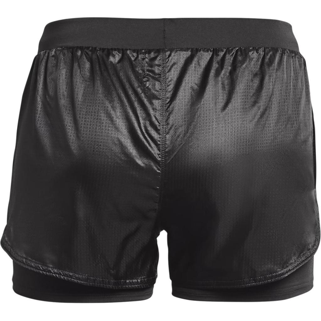 Under Armour Fly By 2.0 Lite 2N1 Short Training Woven Shorts Women Shorts Black 1361393-010
