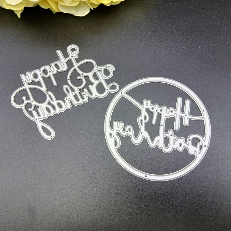 1 Set fustelle da taglio in metallo, stampo stencil fatto a mano, motivo in rilievo per bambini e adulti, progetti di artigianato fai-da-te