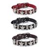 Punk Leather Spike-Bracelet Vintage Belt Buckle Bracelet Star Leather Cuff