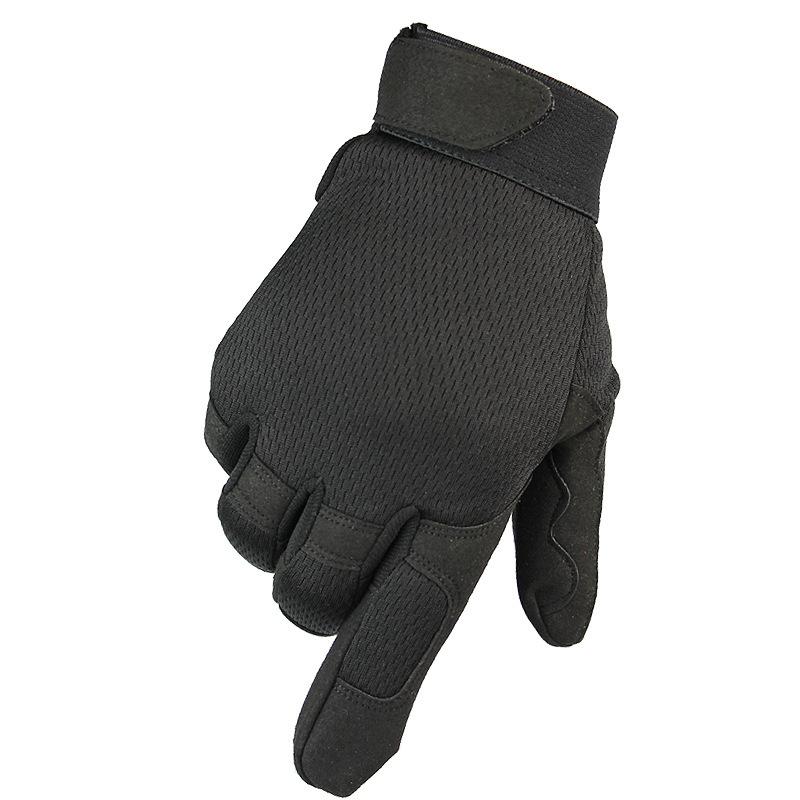 

Outdoor mountaineering protective gloves sports riding motorcycle gloves wear-resistant breathable full finger touch screen tactical gloves men XL