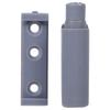 10pcs/pack ABS Case Cabinet Drawer Hinge Push To Open System Damper Buffer Catch Magnetic (S)