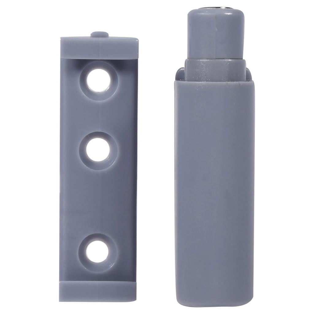 10pcs/pack ABS Case Cabinet Drawer Hinge Push To Open System Damper Buffer Catch Magnetic (S)