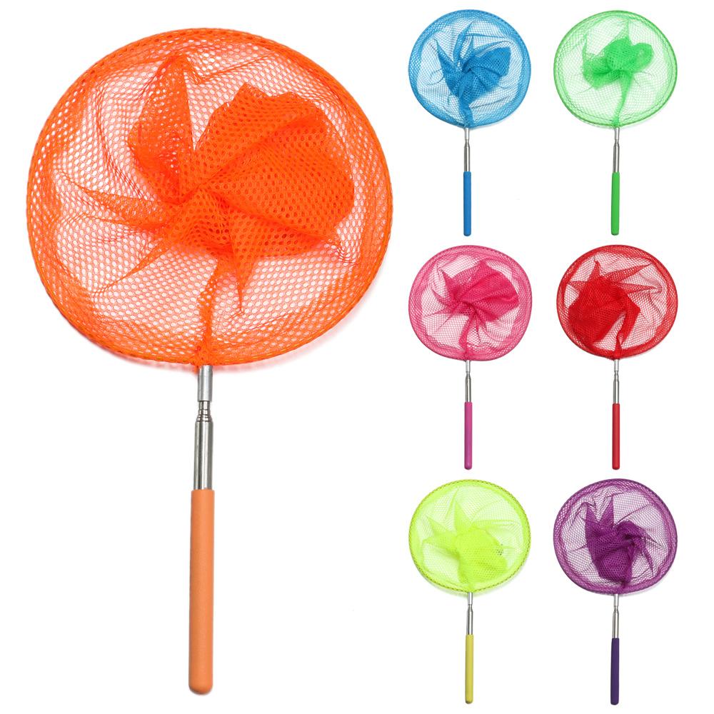 Extendable Children's Lightweight Telescopic Kids Fishing Net Insect Catch Mesh Butterfly Net
