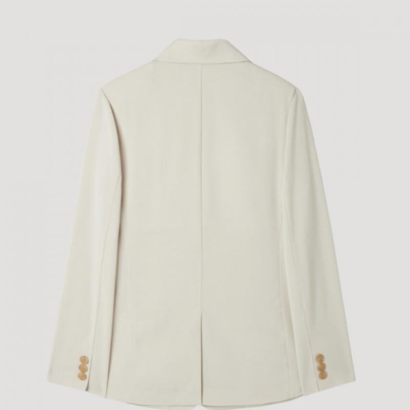 [She S miSS] Notched Two Button Setup Jacket SwSjkp22080