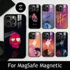 PNL QLF R-Rapper S-Sänger Handyhülle Für iPhone17,16,15,14,13,12,11 Plus,Pro Magnetisch Für Magsafe Kabelloses Laden