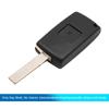 uxcell Car Key Shell Raw Fresh Key Fob Remote Control 3 Buttons Compatible with Peugeot for 207 307cc 308
