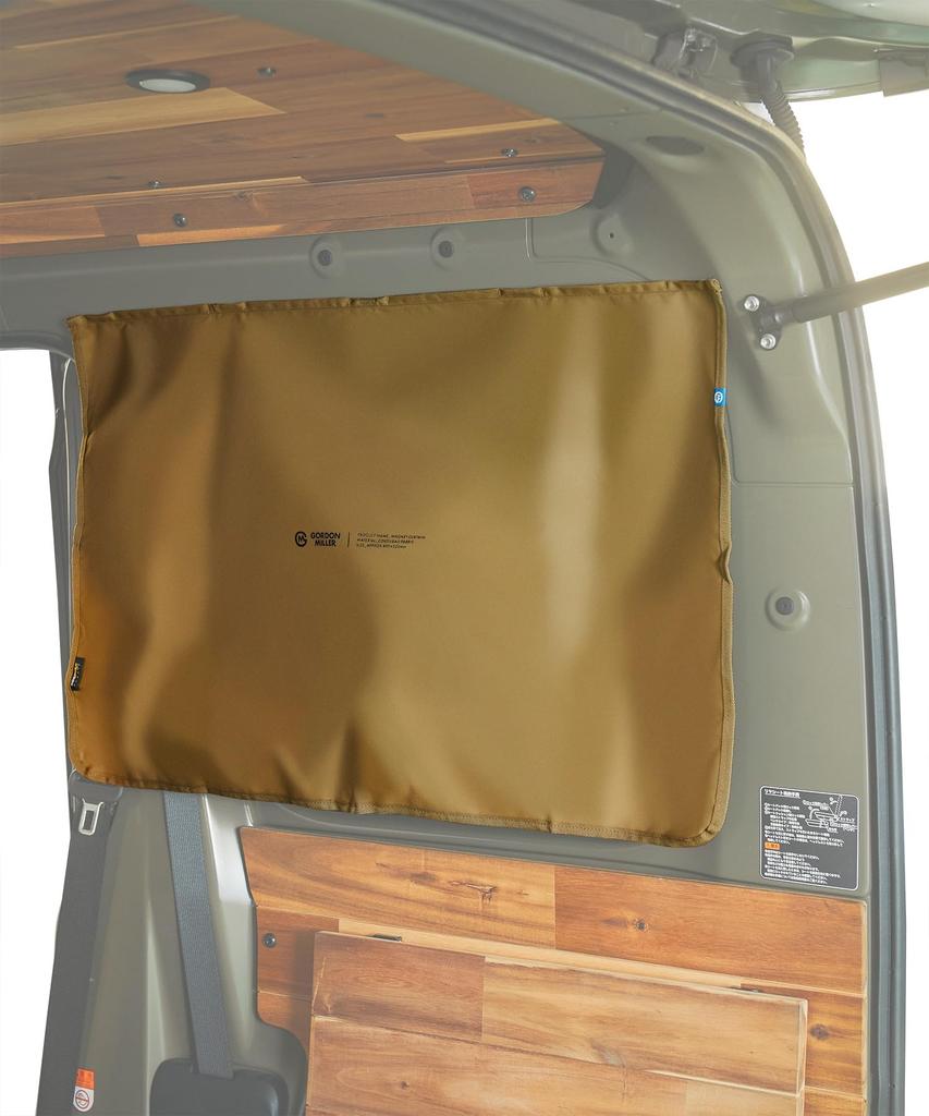 GORDON MILLER 1709737 Cordura Magnet Curtain for Cars, Coyote Beige