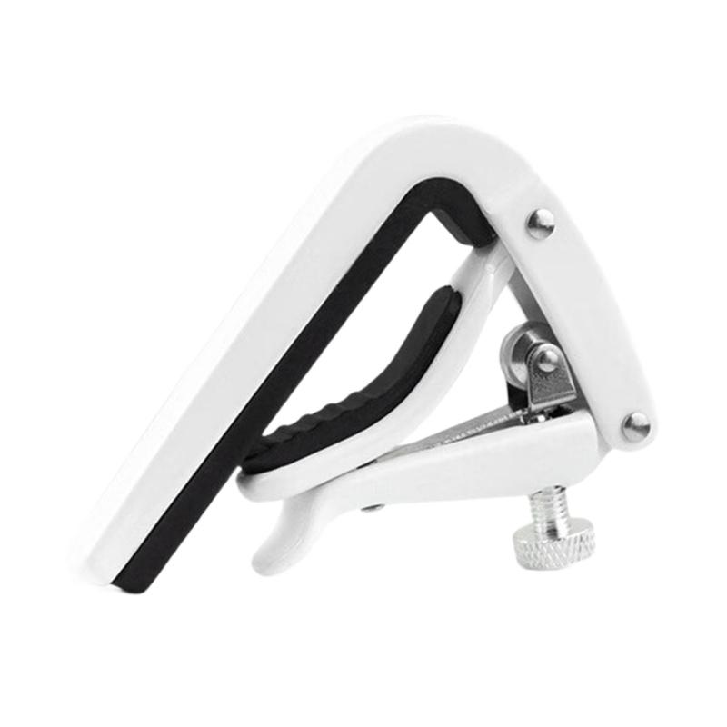 Guitar Capo Metal Tunings Clamp Ukulele Capo Metal Texture Guitar Replacement Part for Acoustic and Electric Guitars