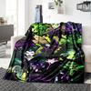 1pc Villains3 Blanket, Gift, for Men and Women, Soft Blanket, Good for Sofa Bed Couch Travel, Lightweight Flannel Blanket