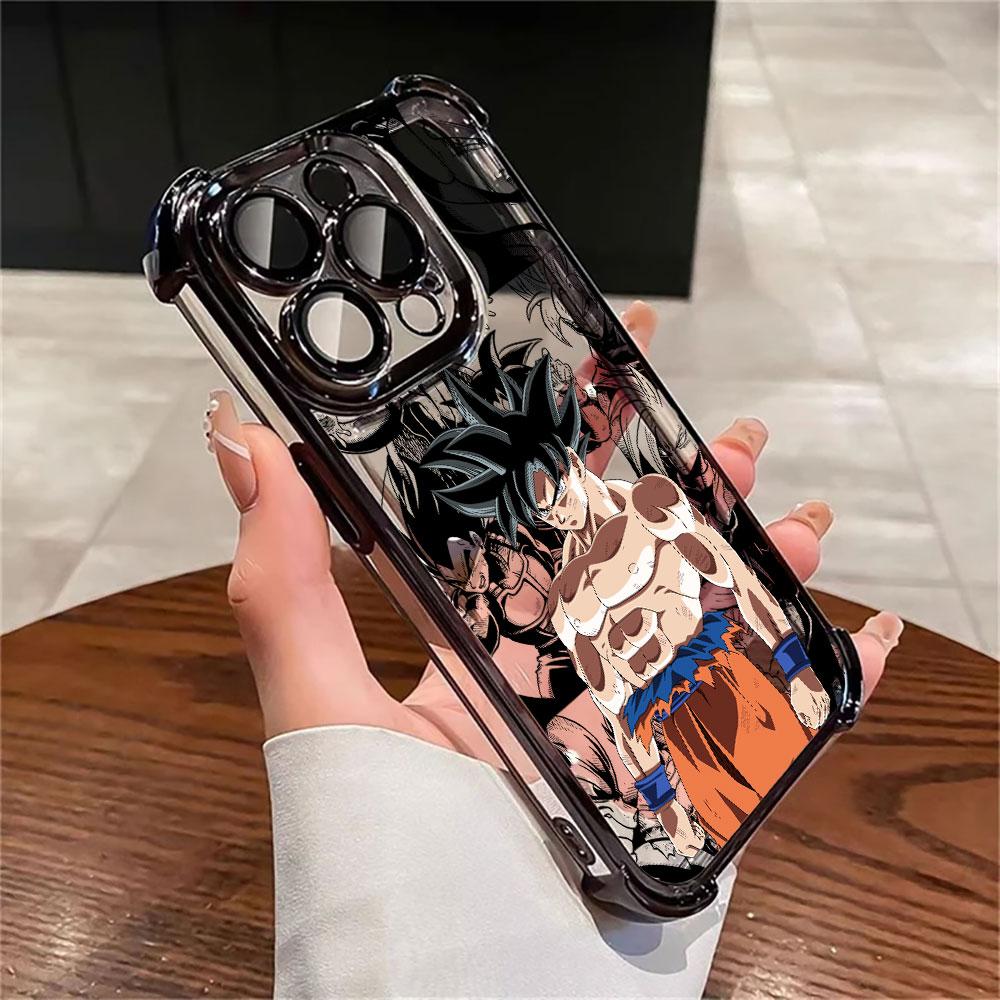 Goku Anime Dragons Balls Morbida Custodia Per iPhone 17 Pro 16 15 14 13 12 11 Pro Max Custodia 17 Plus 17E 16E 17Air Silicone Copertura Telefono
