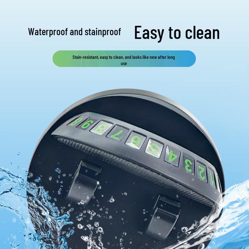 360° Rotating Dashboard Phone Holder with Parking Sign Adhesive