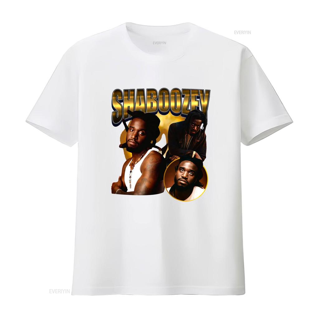 Vintage Retro Shaboozey Rapper Hip Hop Print Casual Streetwear T Shirt Vintage Washed Streetwear Stylish Comfortable Soft