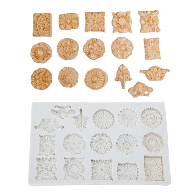 Stone Silicone Fondant Chocolate Mold Cake Decorating Tool Baking Accessories