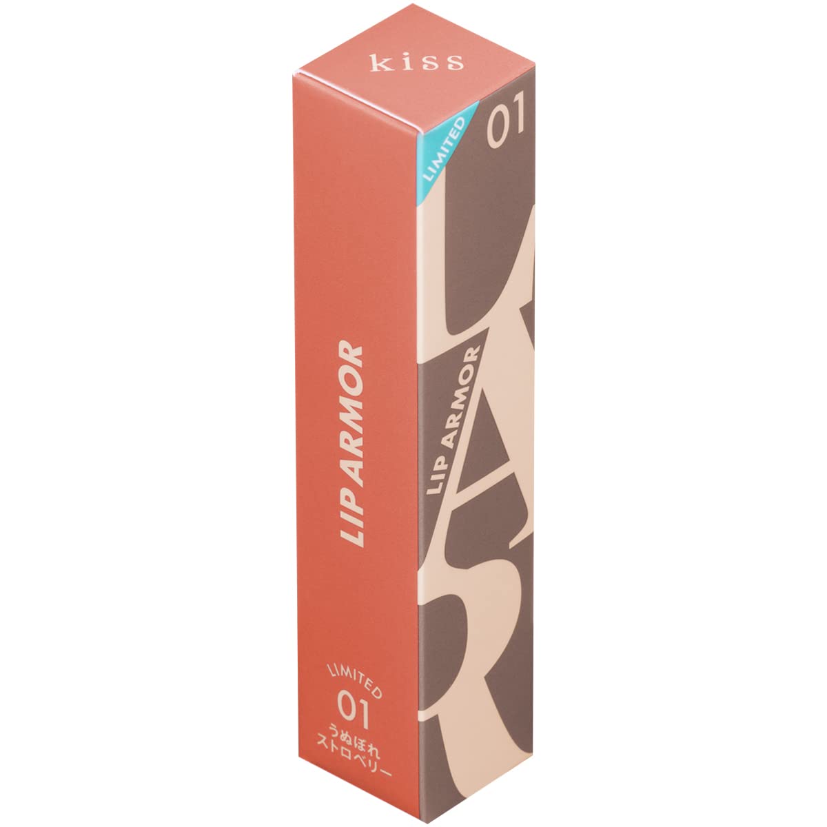 

kiss Lip Armor X01 Самодовольная клубника 1 штука (х 1)