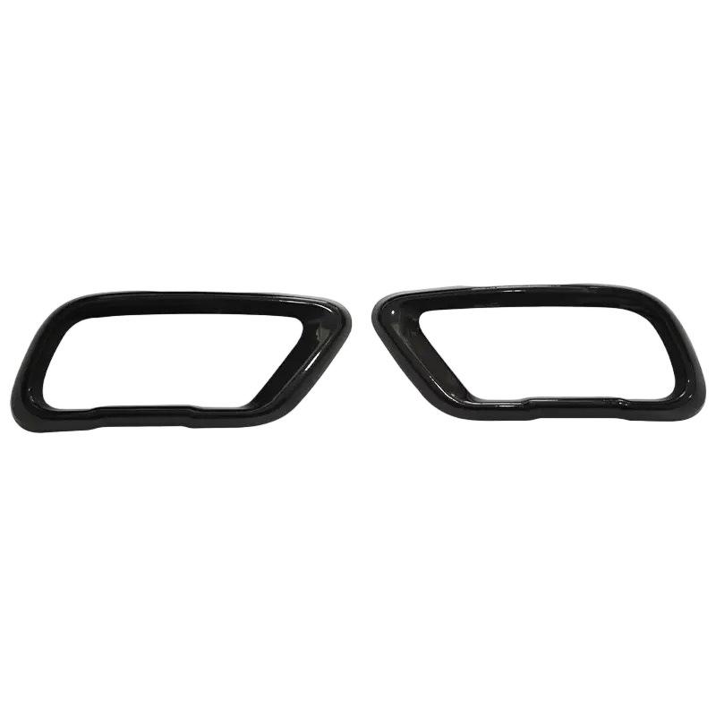 Kompatibilní s 19-25 BMW X5/X6/X7 G05/G06/G07 Černý Válečník Kryt Koncovky Výfuku Nerezová Ocel